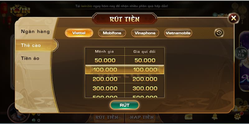 Những ngân hàng cổng game đang hỗ trợ rút tiền